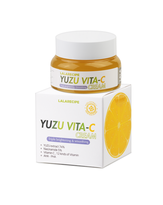 Yuzu Vita C Cream - Crema viso illuminante coreana alla Vitamina C e Yuzu.