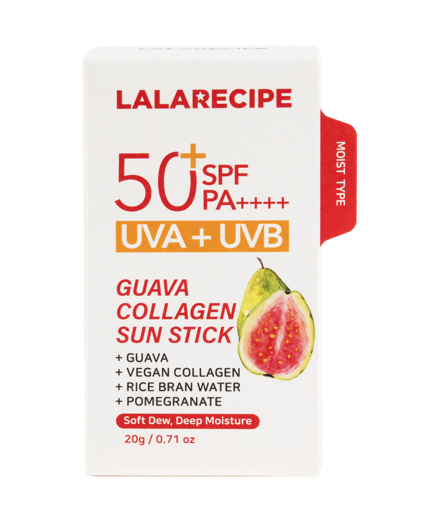 Guava Collagen Sun Stick - Stick Solare Viso Anti-Age SPF50+ PA++++
