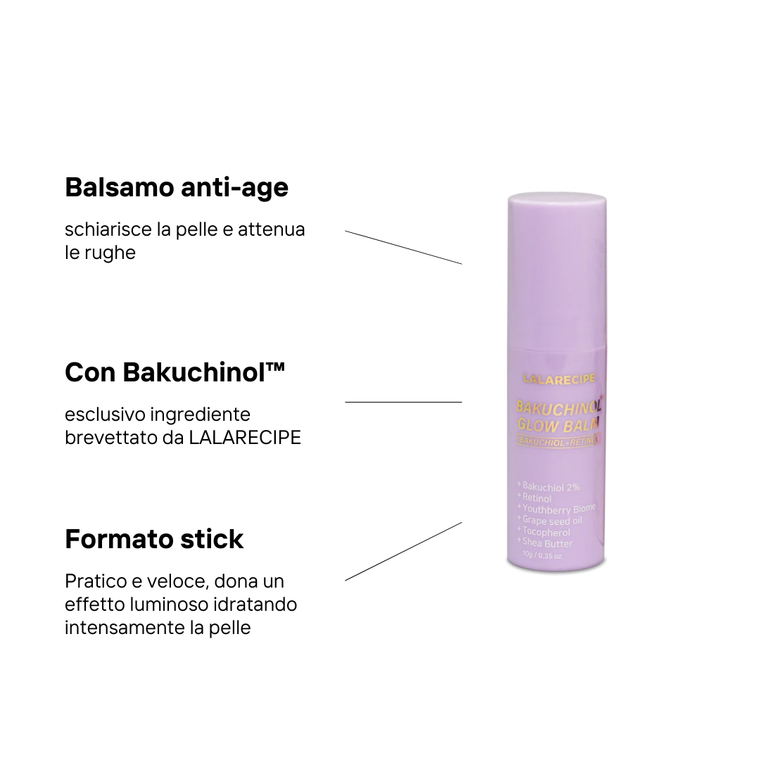 Bakuchinol Glow Balm - Balsamo viso in stick 