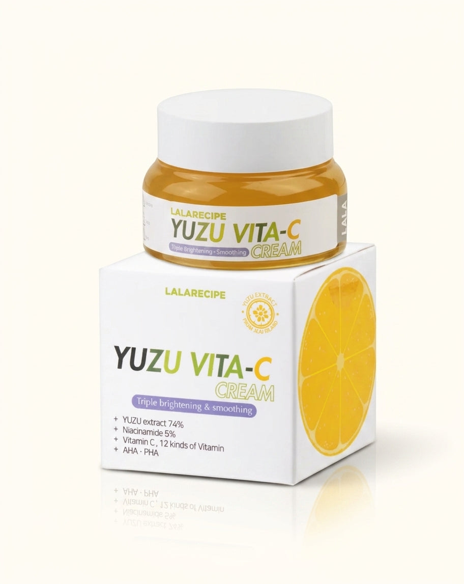 Yuzu Vita-C Cream - Crema Viso Rivitalizzante, Schiarente e Unificante