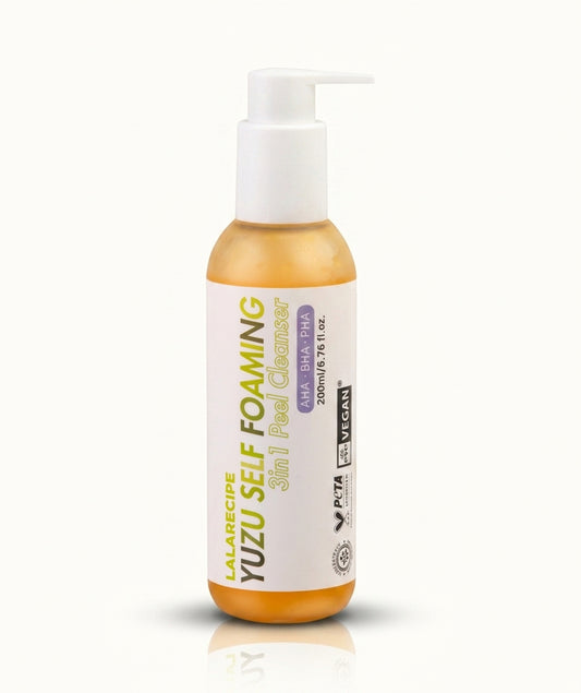Yuzu Vita-C Self Foaming - Detergente, Peeling e Scrub Illuminante