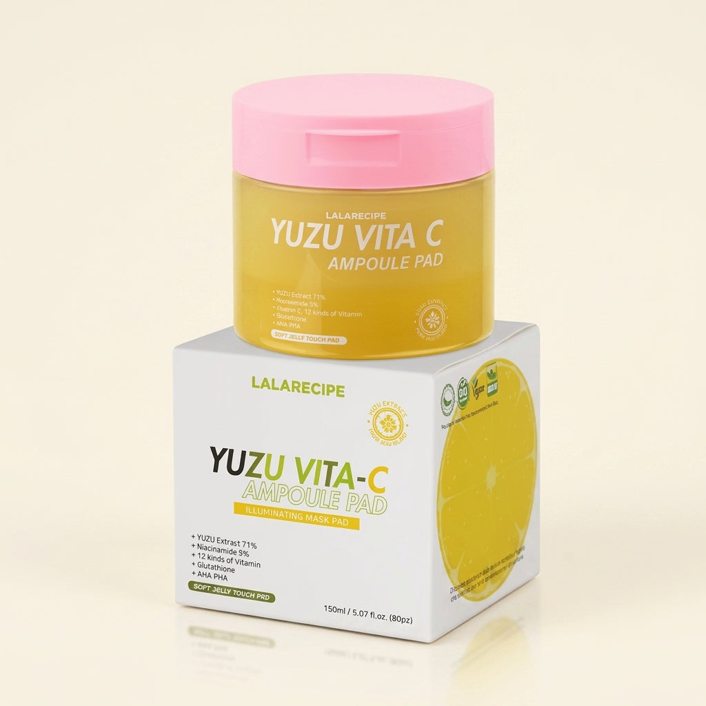 Yuzu Vita-C Ampoule Pad - Dischetti Viso Illuminanti e Idratanti