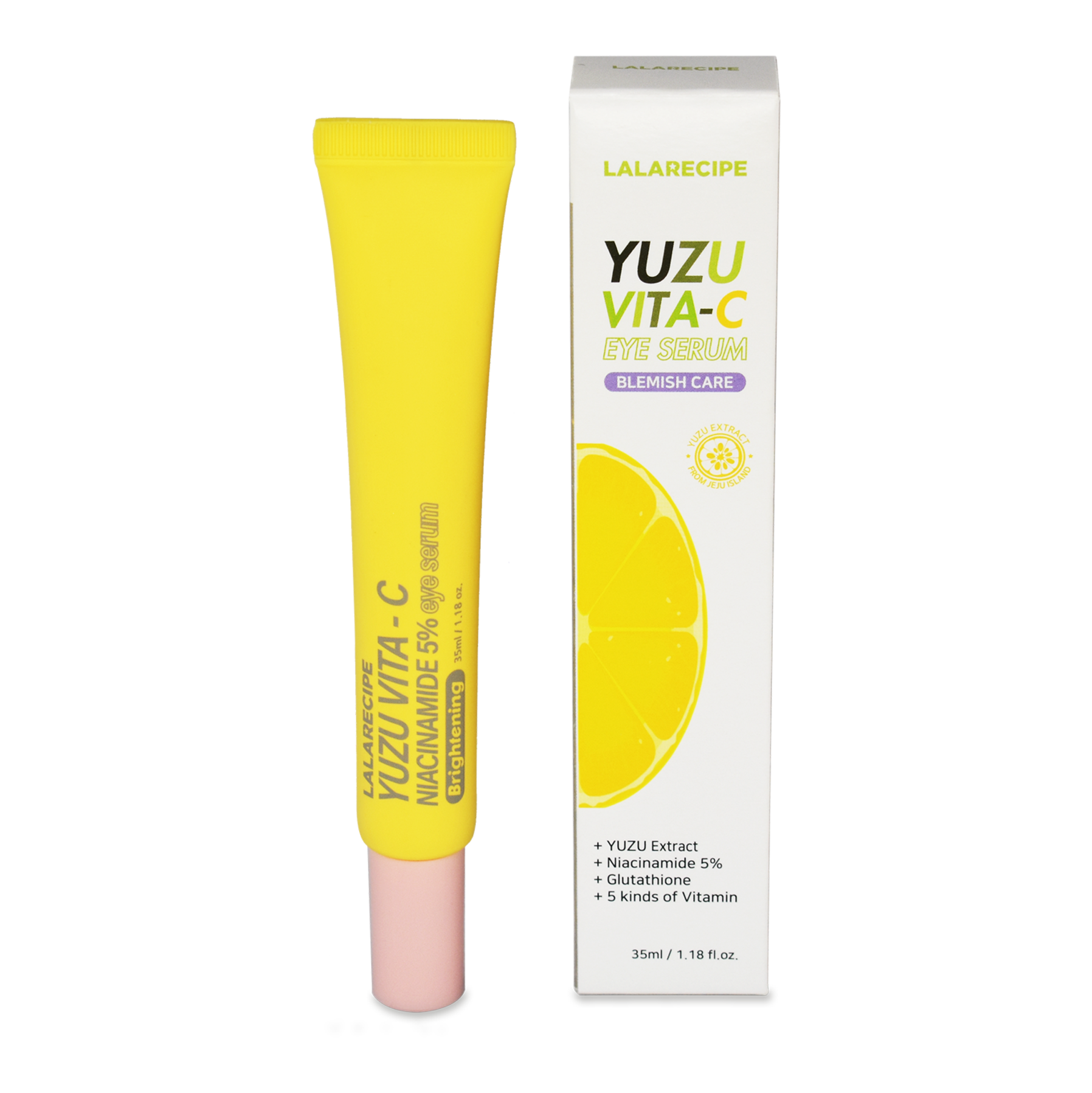 Yuzu Vita C Eye Serum - Siero contorno occhi coreano illuminante alla Vitamina C.