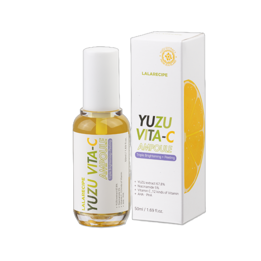 Yuzu Vita C Ampoule - Siero viso coreano illuminante alla Vitamina C e Yuzu.