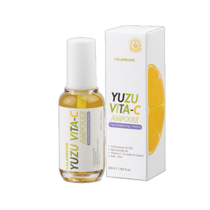 Yuzu Vita C Ampoule - Siero viso coreano illuminante alla Vitamina C e Yuzu.