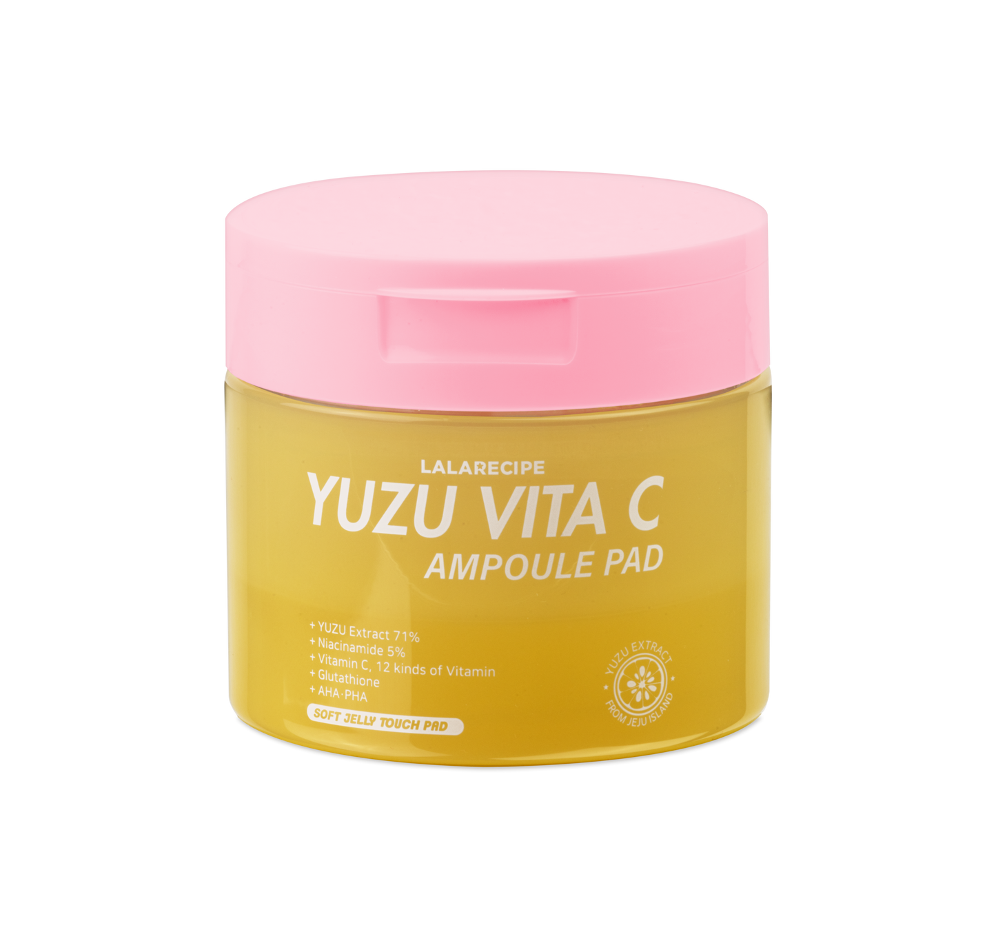 Yuzu Vita C Ampoule Pad - Confezione di dischetti viso illuminanti coreani.