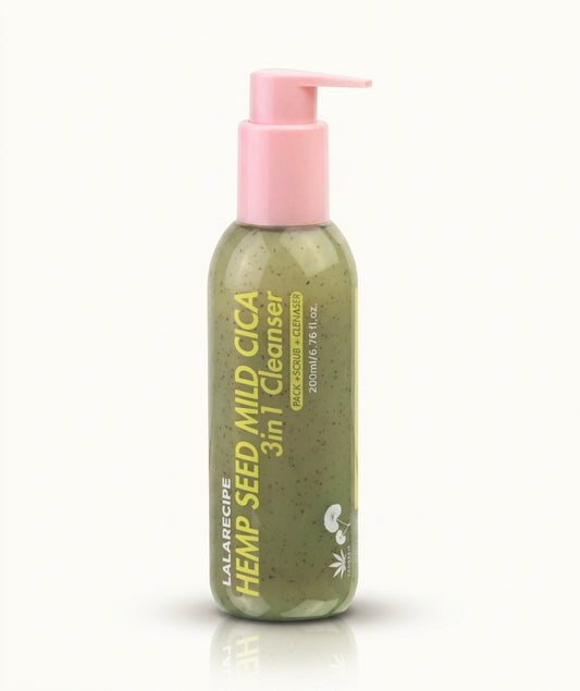 Hemp Seed Self Foaming - Detergente  3in1 idratante anti-macchie