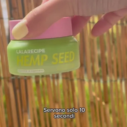 Hemp Seed Cream - Crema viso Idratante e Lenitiva durata 100 ore