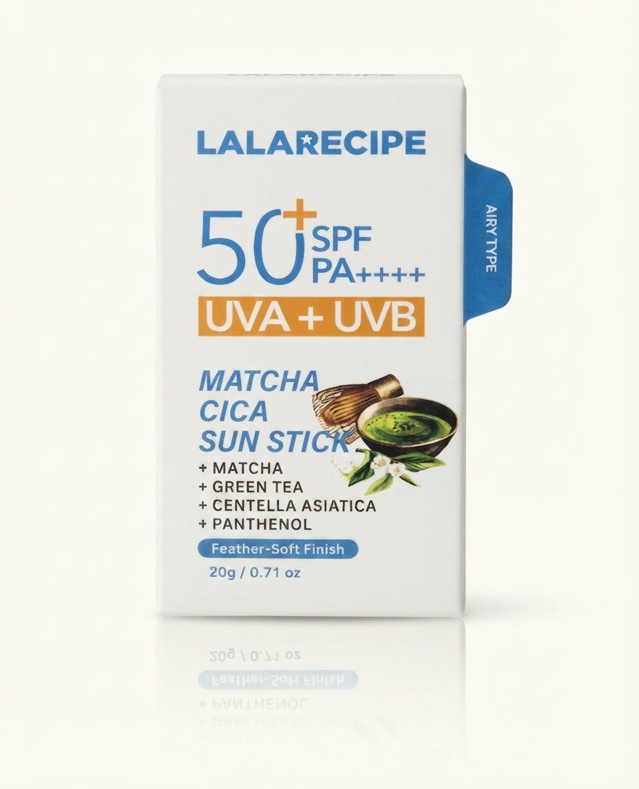 Matcha Cica Sun Stick - Stick Solare Lenitivo Opacizzante SPF50+