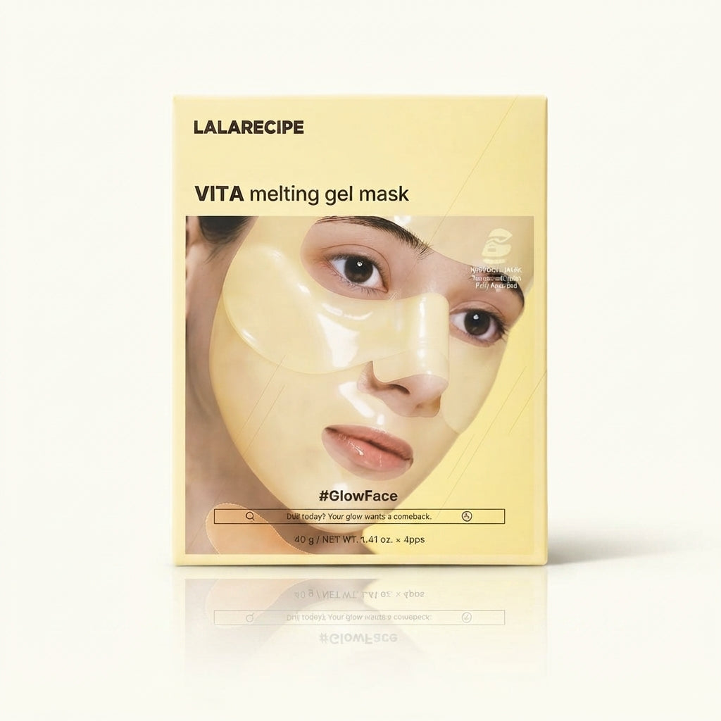 VITA Melting Gel Mask - Maschera Viso Idrogel Illuminante Vitamina C 4D