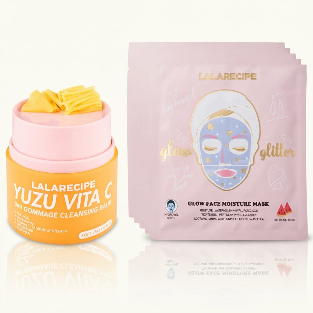 Welcome Kit Coreano: Gommage + 4 Maschere Idrogel